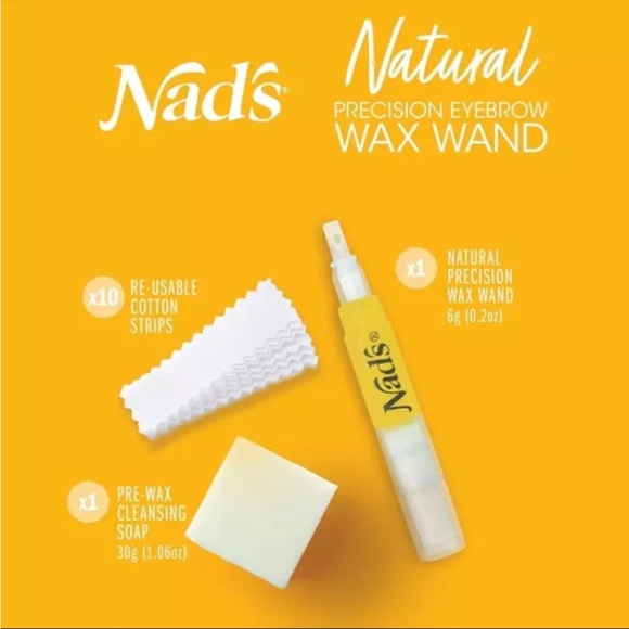 Nads Eyebrow Shaper Wax Kit - Natural All Skin Types -Facial Hair Removal - Picture 3 of 6
